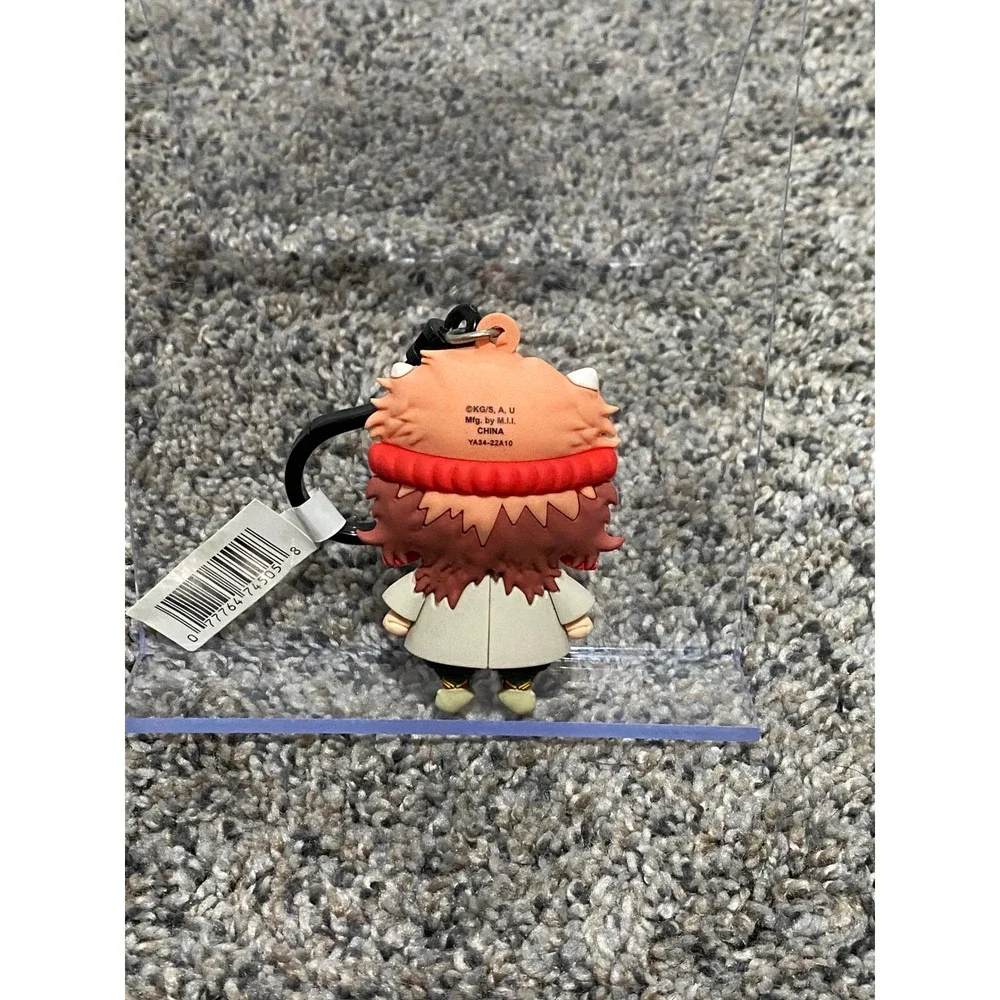 Bag Clip Demon Slayer Sabito Unisex Multicolor Like New Anime 3D Foam OS